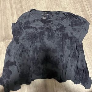 American Eagle Soft and Sexy Flowy v neck tee